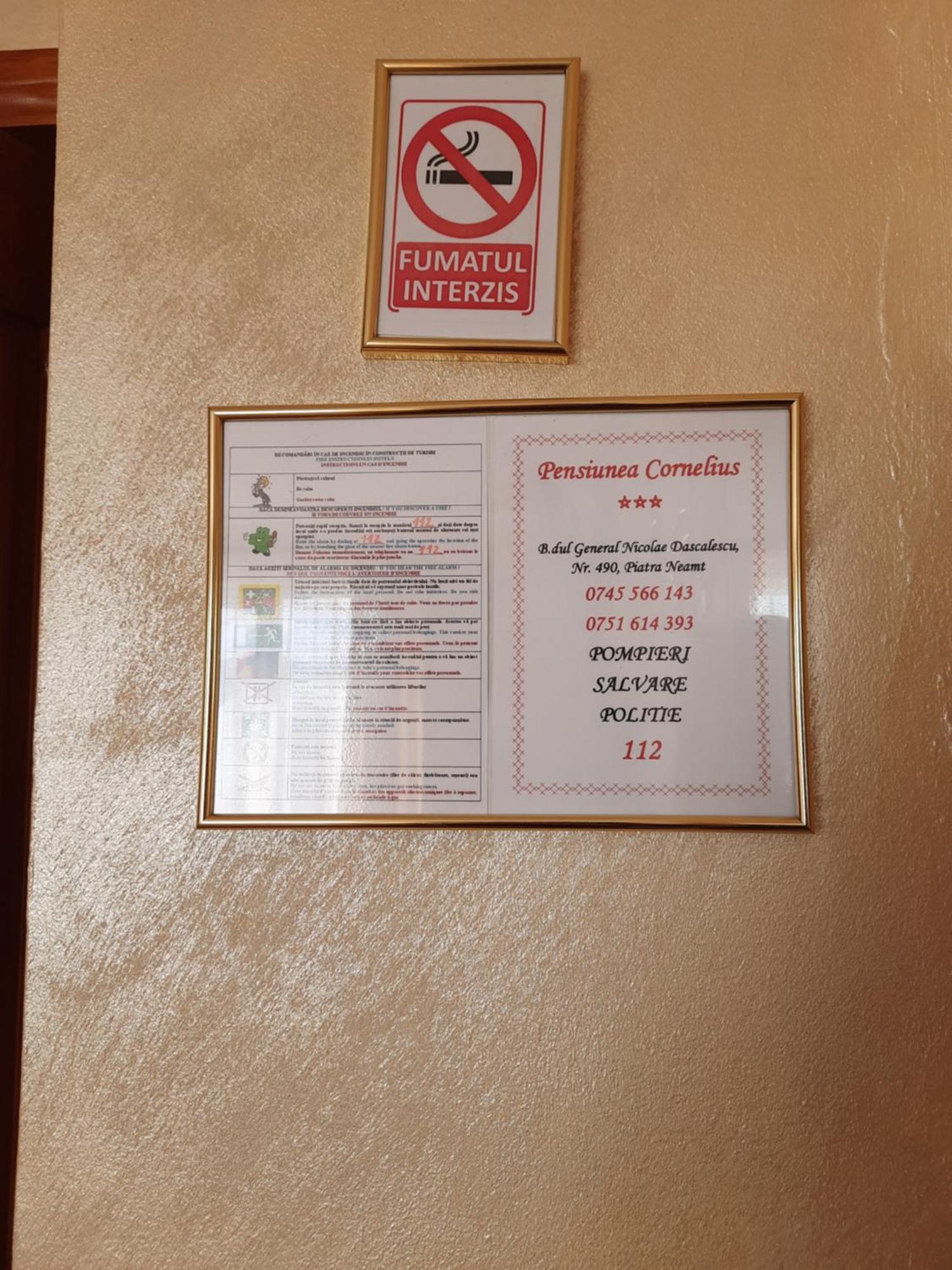 Pensiunea Cornelius Piatra Neamţ Exterior foto